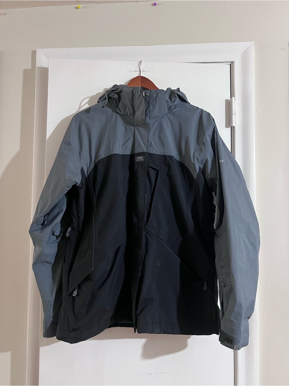 Helly Hansen Two-Tone Women’s Outdoor Jacket, Gray and Black